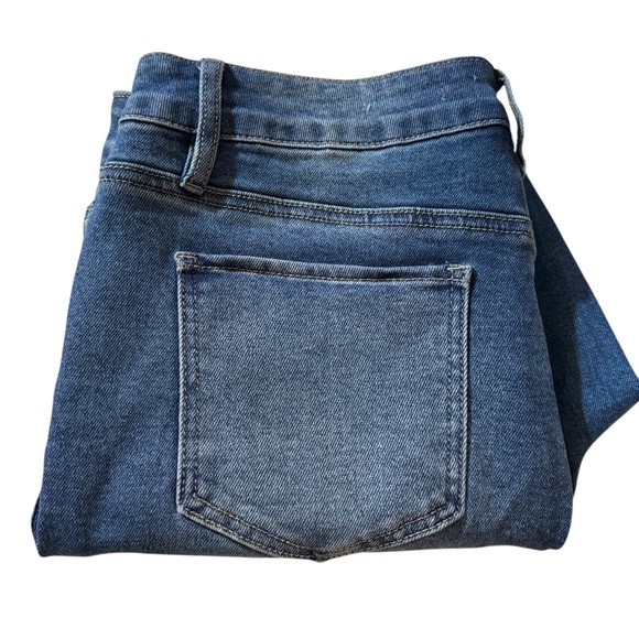 Royalty For Me Blue Denim High Rise Skinny Jeans, size 14 - Picture 3 of 13